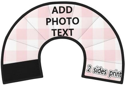 Custom Cat Cone Collar Soft Post-Surgery Comfort Pet Recovery Collar for Spay Safety Elizabethan Collar