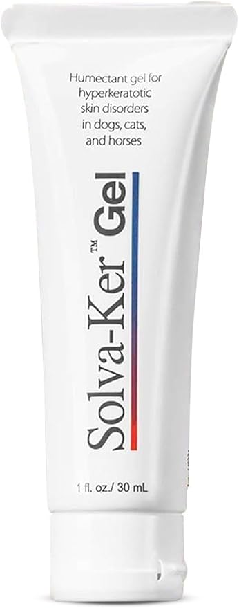 Dry Nose and Paw Soother, Solva-Ker Gel Moisturizer for Pet&