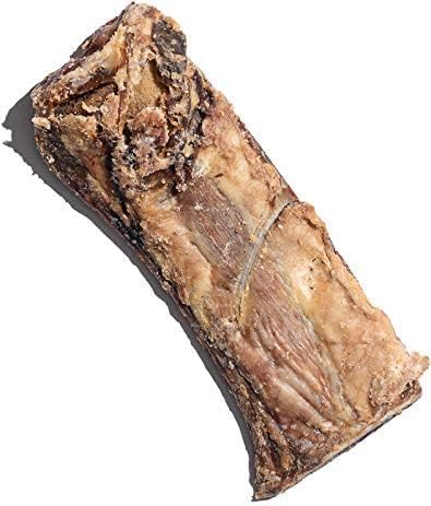 Jack&amp;Pup Rib Bones for Dogs, All Natural Beef Bones for Dogs, Single Ingredient Bone Marrow, Dog Rib Bone Bites (24 Oz Bag)