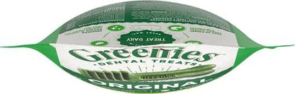 Greenies Original Teenie Natural Dental Care Dog Treats, 3 oz. Pack (11 Treats) (Pack of 2)