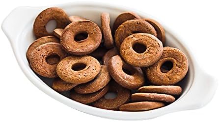 Molasses Ginger Snap Dog Treats – Healthy, Crunchy, Vegan Biscuits with Whole &amp; Real Ingredients – All Natural &amp; USA‐Baked, 4 Pound Bag