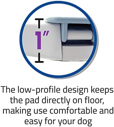 SureGrip Pee Pad Holder - Fits All Common Pad Sizes, 100% of Urine Stays on Pad, Built-in Lock &amp; Release Pad Grips Secure Pad to Holder, Holder Can Secure to Floor, No Sliding or Folding