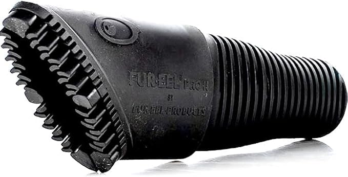 Buff Brite Fur-EEL FANG Refill PRO II Cat &amp; Dog Hair Remover | Pet Fur Remover Vacuum Attachment | Perfect Sand/Lint/Pet Hair Remover for Car, Stairs, &amp; Couches | Works with Almost All Vacuum Brands
