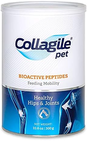COLLAGILE® pet - Dog Hip &amp; Joint Care | Effective Powder Supplement | Clinically Tested by Vets | 100% Natural | Tasteless and Odorless