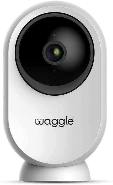 Waggle RV/Dog Temperature Monitor (GPS) &amp; Pet Camera Bundle for RVs - Portable WiFi Cam (128GB) with Motion Alert &amp; Remote Access | Watch Pets While Travelling