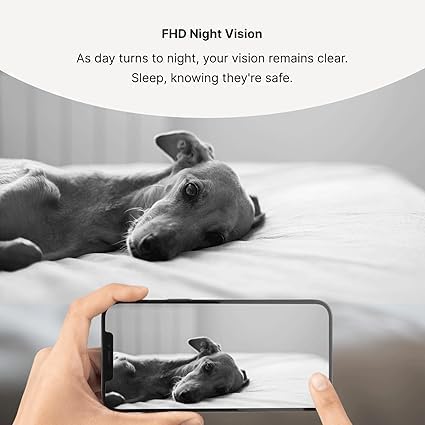 Waggle Dog Temperature Monitor &amp; Pet Camera Bundle for RVs - Portable WiFi Cam (128GB) with Motion Alert &amp; Remote Access | Watch Pets While Travelling