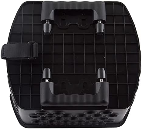 BiKASE Durable Dog Bike Basket &amp; Carrier, Rear Mount Pet Basket for Bikes with Super Comfort Mat and Cover, Ideal for Small Dogs and Cats up to 12 lbs