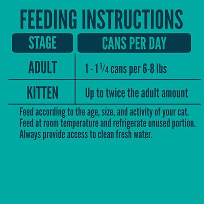 A Strong Heart Canned Wet Cat Food, Turkey &amp; Giblets Dinner - 5.5 oz Cans (Pack of 24), Made in The USA with Real Turkey &amp; Savory Giblets