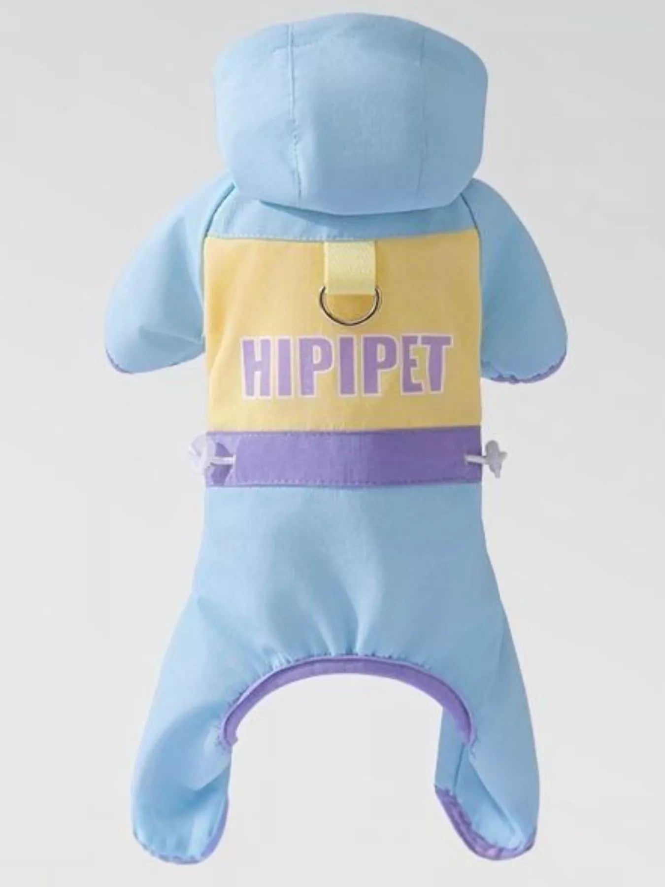 Color Block Warm Pet Jumpsuit