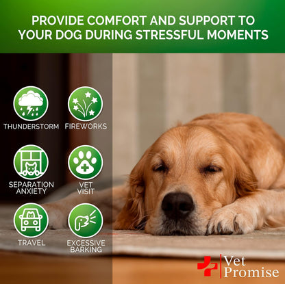 Hemp Calming Chews for Dogs 120 Count Anxiety &amp; Stress Relief