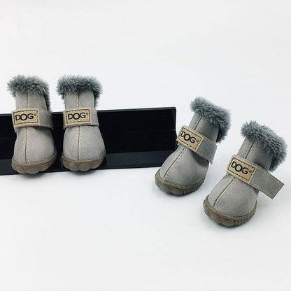 Dog Winter Snow Boots — 10 Colors, Sizes 1–5