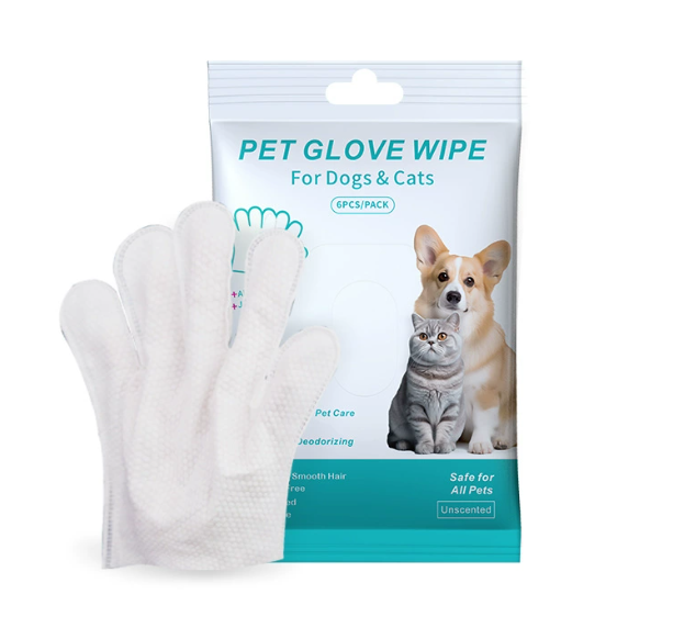 Pet Cleaning Gloves &amp; Wipes – Gentle Grooming &amp; Hygiene Kit for Dogs &amp; Cats