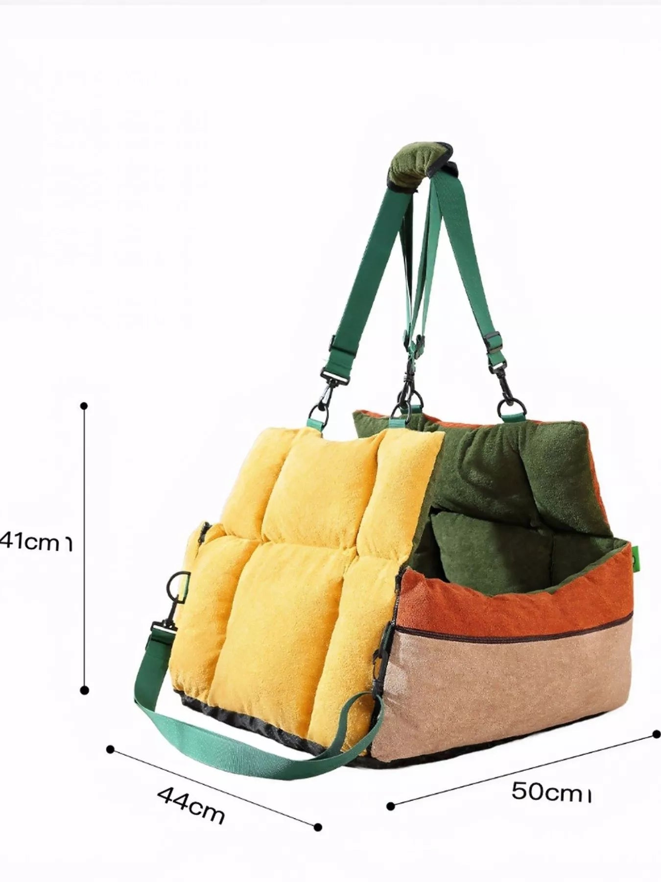 Comfortable &amp; Secure Pet Car Seat Bed