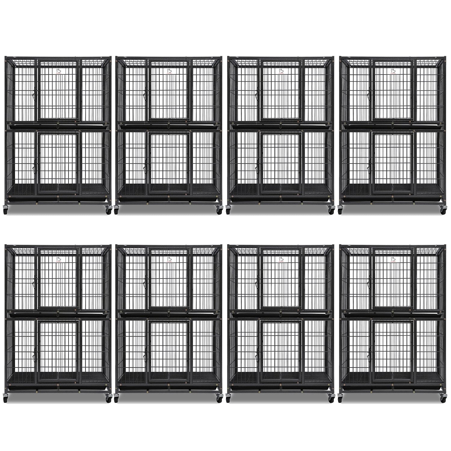 31" Two-Tier Dog Crate 46A