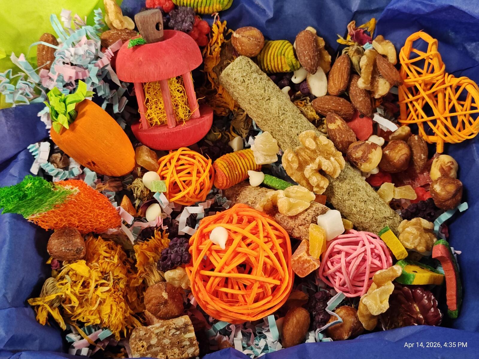 Play &amp; Chew Rodent Fun  "No More Boredom" Box - Rats, Mice, Gerbils, Hamsters...