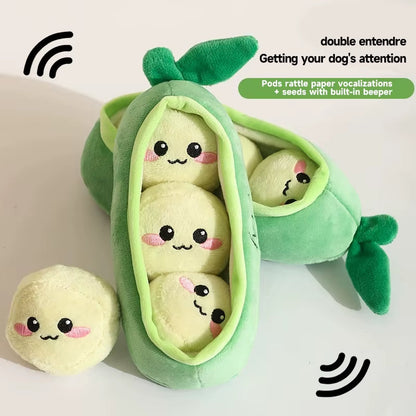 Interactive Squeaky Dog Toys For Puppies - Boredom Buster Chew Toys For Corgi &amp; Small Breeds, Durable Enrichment Sniffing
