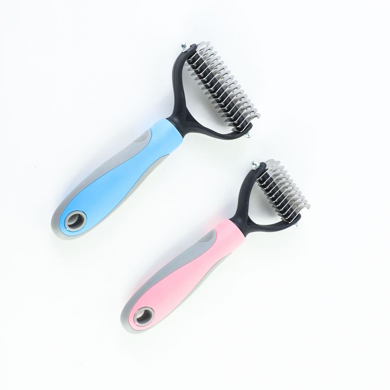 De-shedding Pet Grooming Brush for Dogs &amp; Cats