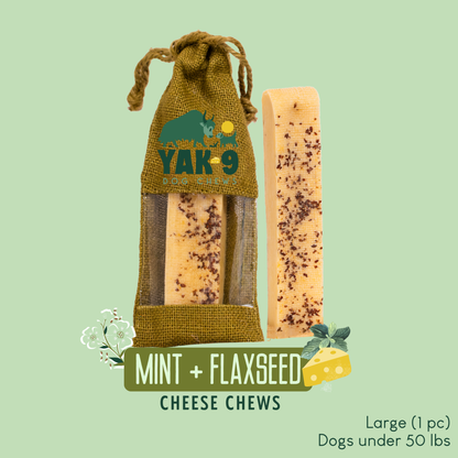 Flaxseed &amp; Mint Cheese Chews for Dogs