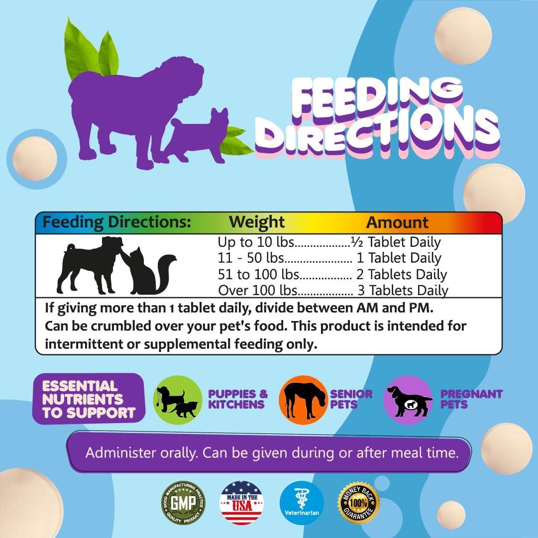 Prenatal Vitamins for Dogs &amp; Cats 60 Pills Folic Acid &amp; Minerals
