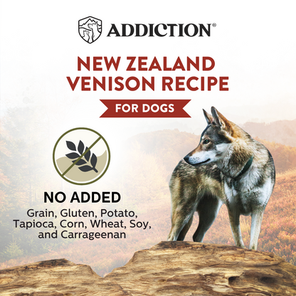 Wild Islands New Zealand Venison Recipe Premium Grain-free Canned Dog Food 185g