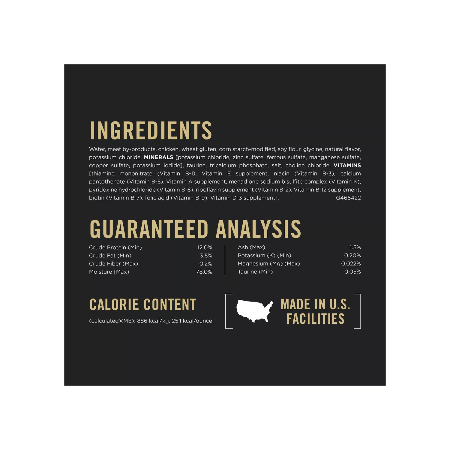 Pro Plan Pro Plan Urinary Tract Health Formula Chicken Entrée In Gravy Wet Cat Food (3oz)