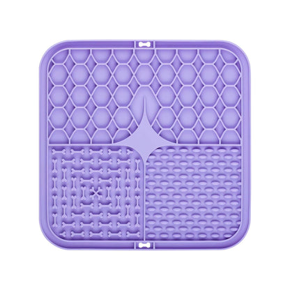Silicone Pet Slow Food Tableware Bowl Suction Cup Dog Mat