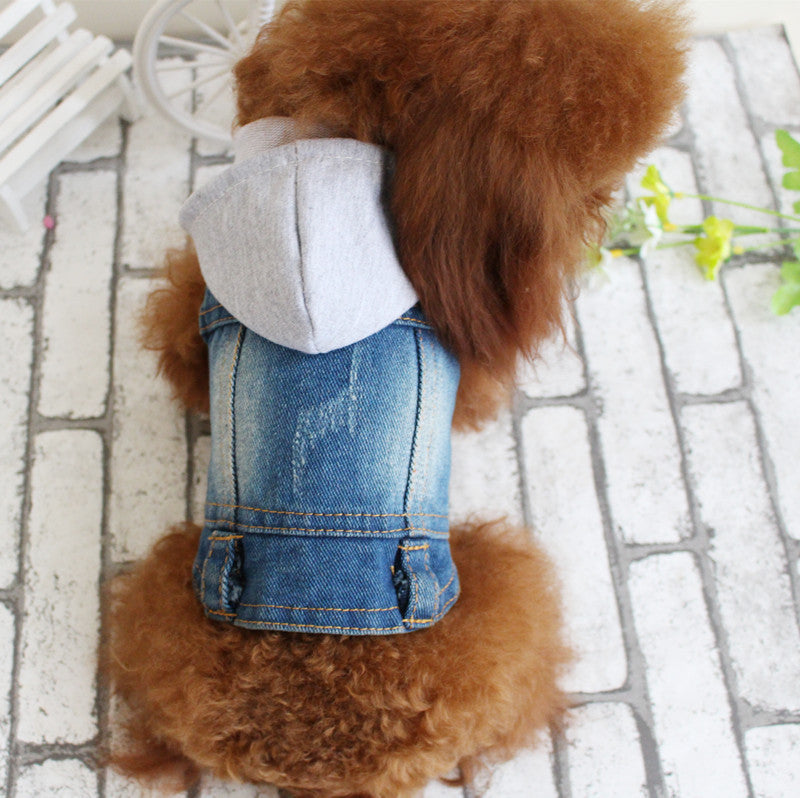 Dog Denim Jacket — 9 Styles, Sizes XS–2XL
