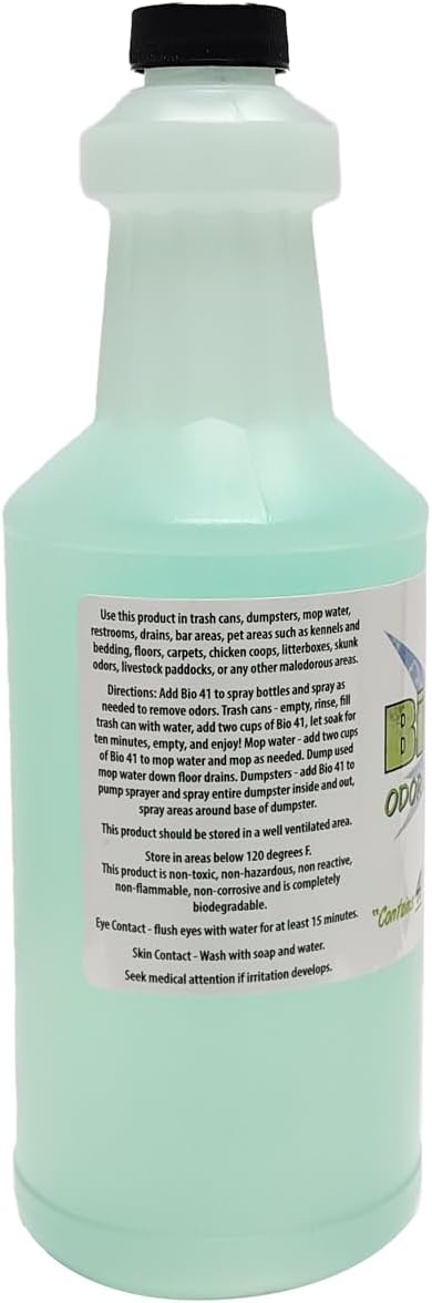 Odor Eliminator, Molecular Technology Since 2005 - Commercial, Industrial, Strong Pet &amp; Urine Odor Remover, Trash Can Deodorizer - 32 Ounce