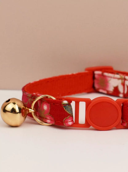 2 Piece Bow Tie Pet Collar with Bell