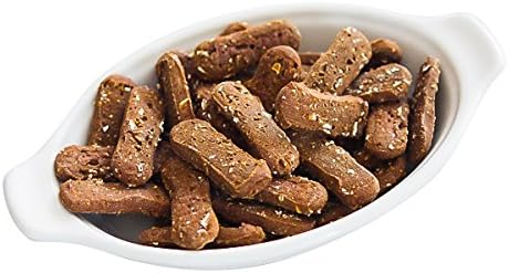Organic Peanut Butter &amp; Molasses Dog Treats – Healthy, Crunchy, Vegan Biscuits with Whole &amp; Real Ingredients – All Natural &amp; USA‐Baked, 4 Pound Bag