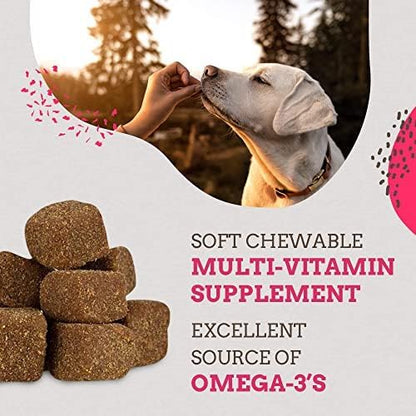 Paws &amp; Pals Glucosamine Chondroitin MSM for dogs 240 Count, Hip and Joint Mobility Soft Chews Supplement, Pain &amp; Inflammation Relief for all breeds - Maximum Strength, Treats Hip Dysplasia &amp; Arthritis