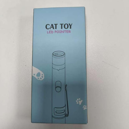 Cat Toys, 2 Pieces, USB Rechargeable Interactive Cat Mouse Toys, 3 Light Modes &amp; 5 Adjustable Patterns, Portable Kitten Toy for Indoor Cats &amp; Dogs, Training &amp; Exercise Fun
