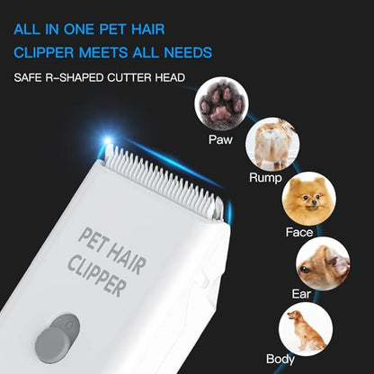 Blade Replacement &amp; Charged Cable for Pet Hair Trimmers,1 Replacement Blade &amp; 1 Replacement Cable for Dog Shavers