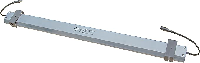 HappyBird Lightning (A Divison of M&amp;M Cage) 24" LED linkable Light bar Without Power Source for Multiple Bird Breeder Cages, Full Spectrum LED. Will NOT Run ON ITS OWN (Single)