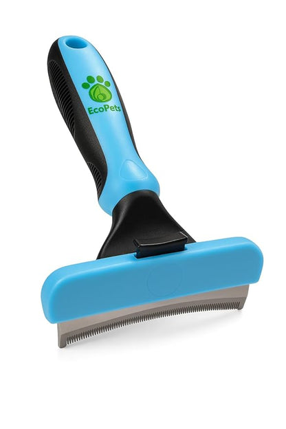 Large Pet Grooming Brush - Deshedding Dematting Tool, Undercoat Deshedding for Dogs &amp; Cats, Extra-Wide and Curved Grooming Brush &amp; Deshedder Comb for Long Hair, Reduces Shedding