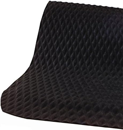 American Floor Mats Hog Heaven Premium 7/8" Black &amp; Black Border 5&