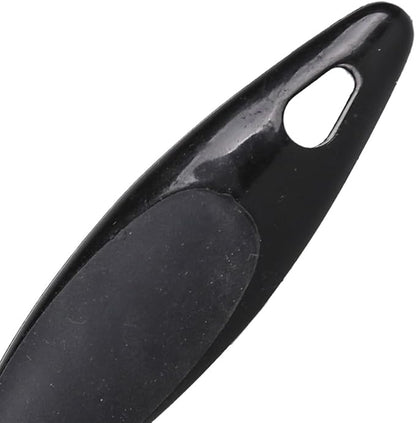 Rubber Pet Hair Removal Brush, Dogs Cats Hair Lint Remover Tool Massage Bath Comb Brush for Cleaning and Grooming (Black)