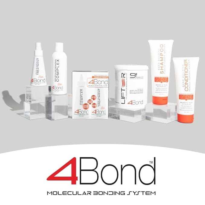 POWERTOOLS 4BOND Bond Building Shampoo | Restore Damaged Hair | Contains Advanced Polymers, Keratin, Baobab &amp; Quinoa Proteins (8 Fl Oz)