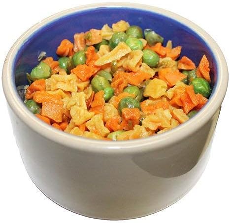 Exotic Nutrition Veggie Blend - Healthy Natural Mixed Dried Vegetable Treat - Sweet Potatoes, Carrots, Peas - for Degus, Chinchillas, Sugar Gliders, Hedgehogs, Guinea Pigs &amp; Small Pets… (3 Pound)