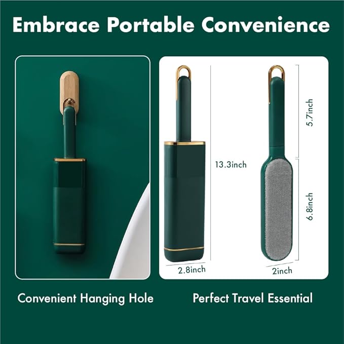 Pet Hair Remover for Clothes -Dog &amp; Cat Hair Remover for Clothes-Better Than Lint Rollers for Pet Hair, Lint Remover Brush, Lint from Clothing, Couch, Furniture, Bedding,Car