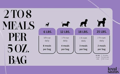 Freeze Dried Raw Dog Food - Premium Chicken Flavor with High Protein &amp; Grain Free Dog Food for Small or Large Breeds and Picky Eaters - Versatile as Meal Topper, Pet Snack &amp; Treats, 5 Oz