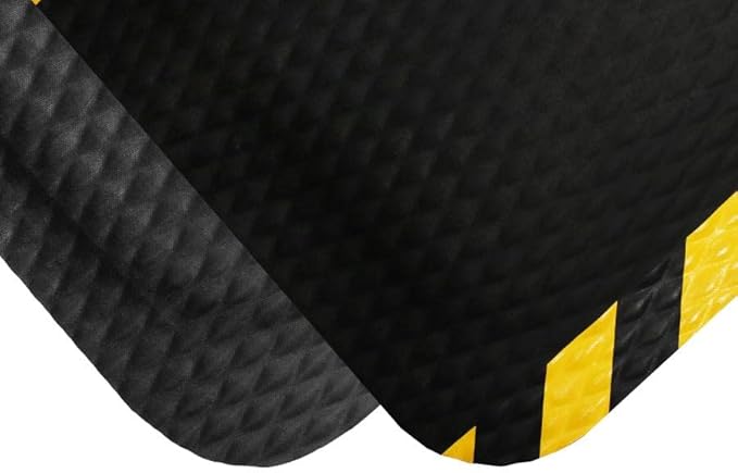 American Floor Mats Hog Heaven 5/8 inch Black &amp; Black Border 3&