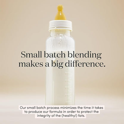 Infant Formula Powder for Infants 0-12 Months, Made With Organic Whole Milk, Clean Label Project Certified, Closest-to-Breast Milk Baby Formula Patented Protein Blend, 24 Ounce (Pack of 4)
