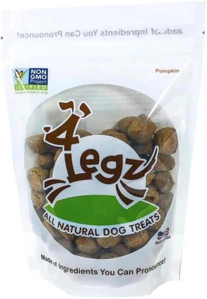 Organic Pumpkin Dog Treats – Healthy, Crunchy, Vegan Biscuits with Whole &amp; Real Ingredients – All Natural &amp; USA‐Baked, 7 oz
