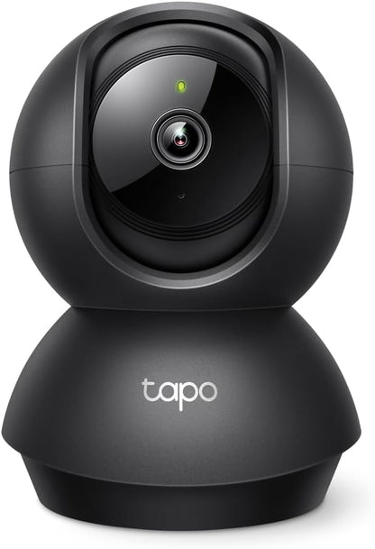 Tapo TP-Link 2K Pan/Tilt Indoor Security Camera for Baby Monitor, Pet Camera | Motion Detection &amp; Tracking | 2-Way Audio | Cloud &amp; SD Card Storage | Works w/Alexa &amp; Google Home | Black C211