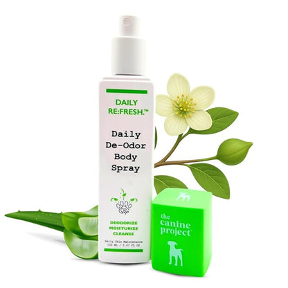 Luxury Daily Dog Deodorant &amp; Grooming Spray – Long-Lasting, Odor Eliminating Pet Deodorizer Spray for Dogs’ Coat &amp; Skin – Gentle &amp; Clean, Irresistible Fresh Spa Scent 5.07 Fl oz.