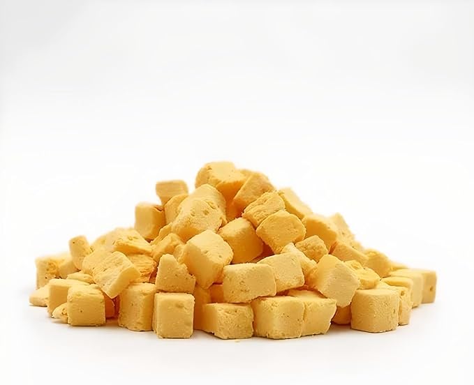 Organic Freeze Dried Dog &amp; Cat Treats - Single Ingredient, Grain Free Food Toppers for Healthy Pets, No Fillers or Preservatives (1 Bag, Egg)