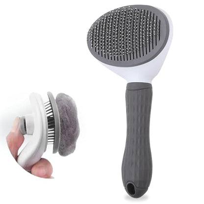Namylya Cat Brush for Shedding &amp; Grooming – Slicker Brush for Dogs and Cats with Long Hair – Removes Tangles, Mats &amp; Loose Fur