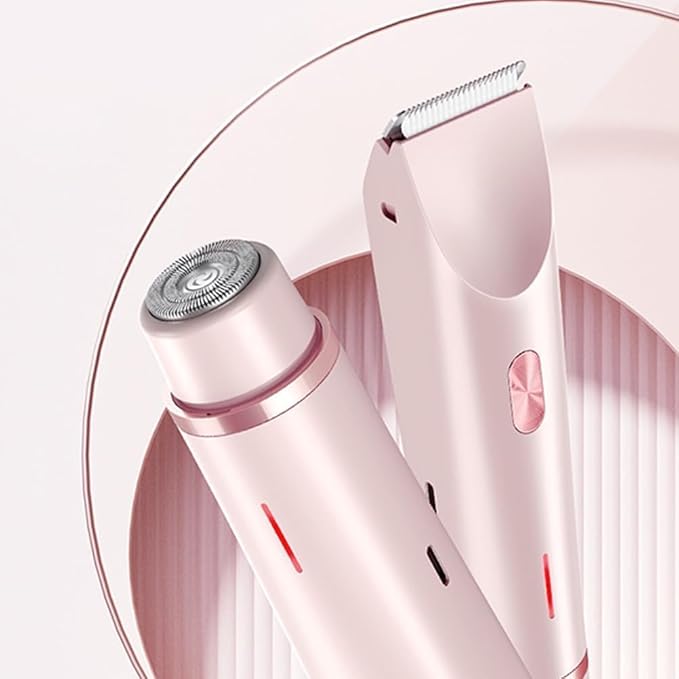 Bikini Trimmer for Women 2025 Upgrade Dual Head Shaver Women Ceramic Blades 2-in-1 Women&