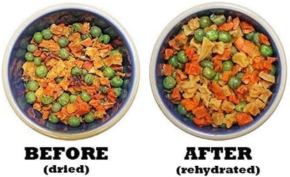 Exotic Nutrition Veggie Blend - Healthy Natural Mixed Dried Vegetable Treat - Sweet Potatoes, Carrots, Peas - for Degus, Chinchillas, Sugar Gliders, Hedgehogs, Guinea Pigs &amp; Small Pets… (3 Pound)